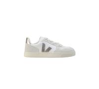 Veja Small V-10 Laces Chromefree Leather 35 Blanco
