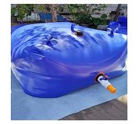 Vejiga Plegable del Tanque de Agua de Gran Capacidad - Contenedor de Almacenamiento de Agua de PVC Blando de 110L a 6000L(540L/142Gal/1.2x0.8x0.56m)