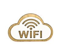 VEJO Cartel de Baños/Locales/Puertas/Aseos/Abierto Cerrado/Madera/Placas Señalización (WIFI)