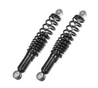 VekAuto 1 Par Amortiguadores Traseros de Motocicleta de Suspensión para 320mm Aire Traseros Universales Duraderos de Acero Negro Izquierdo y Derecho