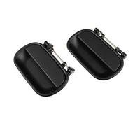 VekAuto 1 Par de Manijas de Puerta Exterior Compatibles para ISUZU NPR HPR-HD, Duraderas de Plástico y Metal Negro Lado Izquierdo y Derecho