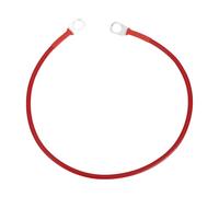 VekAuto 1 Pc Cable De Inversor De Batería 10 Awg Calibre 1.5Ft 3/8" Terminal De Batería Universal para Vehículos De Automóviles Barcos Vehículos Recreativos Y Solares Cobre Estañado Rojo