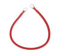 VekAuto 1 Pc Cable De Inversor De Batería 6 Awg Calibre 1.5Ft 3/8" Terminal De Batería Universal para Coche, Vehículo, Barco, RV, Solar Cobre Estañado Rojo