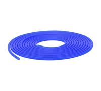 VekAuto 1 Pc Manguera de Tubo de Vacío de Silicona 20Ft 1/8" 3mm ID 2mm de Espesor Línea de Vacío Automotriz Alta Temperatura Azul 130PSI Presión Máxima