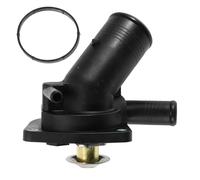 VekAuto 1 Pc Termostato De Coche Para Land Rover Range Rover 2006-2009 Lr3 2005-2009 Duradero Plástico Negro Ensamblaje De Carcasa De Termostato De Refrigerante De Motor Interno