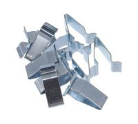 VekAuto 10 Piezas Clip De Retención De Panel De Moldura De Puerta De Portón Trasero para Audi A3 06-13 Duradero Clip De Resorte De Cuerpo De Panel De Moldura De Tono Plateado Metal