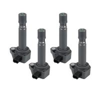 VekAuto 4 Piezas Bobinas de Encendido Compatibles para Honda Civic 2009-2011, Duraderas Bobinas de Encendido de Motor Gris de ABS y Metal de Repuesto