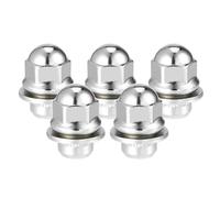 VekAuto 5 Pcs Tuercas Antirrobo de Rueda Compatibles para Mitsubishi, Duraderas de Acero al Carbono