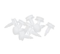 VekAuto Clips de Retención de Panel de Moldura de Puerta Remache de Fijación para Buick Regal 1991-1995 Plástico Duradero Blanco 10