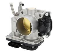 VekAuto Conjunto De Cuerpo De Aceleración Compatible Para Acura Ilx 2.0L 13-15 Para Honda Civic 1.8L 12-15 Aleación De Aluminio De 56Mm Tono Plateado Actuador