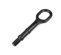 VekAuto Gancho de Remolque Adecuado para Volkswagen Golf 2006-2014 y para Volkswagen Gti 2006-2014, Duradero, de Metal Negro, para Parachoques Delantero y Trasero