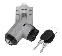 VekAuto Interruptor de Cilindro de Bloqueo de Encendido 59232004 Para Citroen Jumper 1994-2002 Duradero Metal Tono Plateado Cilindro de Bloqueo de Encendido con Llave Arranque