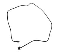 VekAuto Manguera de Tanque de Desbordamiento del Radiador Compatible para Ford Mondeo 2014-2015 Duradera de Plástico Negro para Tubo de Expansión del Motor