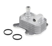 VekAuto Motor Aceite Enfriador para Opel Astravan 2003-2006 Transmisión Aceite Enfriador Transmisión Enfriador con Junta Tórica Sellos N°973145290 Aluminio Aleación Plata Tono 1 Juego