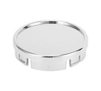 VekAuto Tapa Centro Rueda Universal Plateado 1 Pc Plástico Para Volvo | OD: 64mm, ID: 61mm, Altura Clip: 9mm, Longitud Clip: 5mm, Para Jeep, SUV, Remolque, Camión, OE No Aplica