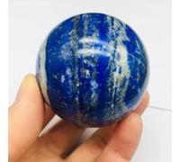 VEKETE 5,5-6cm Natural Raro Lapislázuli Piedra Bola De Cristal De Cuarzo Decoración Del Hogar Coleccionista De Joyas