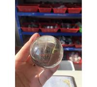 VEKETE 6,3cm Cuarzo Claro Natural Esferas De Cristal Marrón Bola De Cuarzo Ahumado Decoración Del Hogar