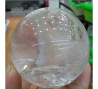 VEKETE 70mm Natural Quartz Rock Human Carved Sphere Ball,Realistic,Crystal Home Decor
