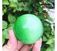 VEKETE 80-1,4 Kg Hermoso Asiático Raro Cuarzo Natural Verde Ojo De Gato Bola De Cristal Esfera De Piedras Preciosas Decoración Del Hogar,80 Gramos