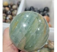 VEKETE Bola Azul Natural Mano Cristal Energía Mineral Hogar Oficina Decorativa Artesanía Regalos Adornos,65-70mm