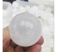 VEKETE Bola De Cristal Mineral De Calcita Natural,Bola Decorativa Para El Hogar,Coleccionista De Joyas,5cm