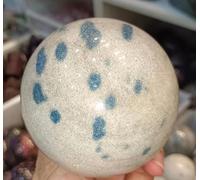 VEKETE Bola De Piedra Natural,Mineral De Energía De Cristal,Decoración Del Hogar,Adornos De Espécimen Mineral,400-450G