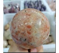 VEKETE Bola De Piedra Solar Natural,Cristal Pulido A Mano,Energía Mineral,Decoración Para El Hogar Y La Oficina,Regalos Artesanales,Adornos Feng Shui,500-600g