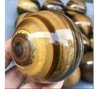 VEKETE Bola Esférica De Cristal De Cuarzo,Ojo De Tigre Natural,40-85mm,Artesanías Y Regalos Decorativos,70-80mm