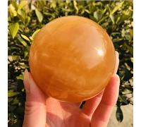 VEKETE Bola Esférica De Cristal De Cuarzo Y Fluorita Natural,Decoración Del Hogar,7-7,5cm