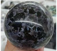 VEKETE Bola Serpentina Natural,Energía De Cristal,Decoración Para El Hogar Y La Oficina,Regalos Artesanales,Adornos Minerales Feng Shui,450-500g