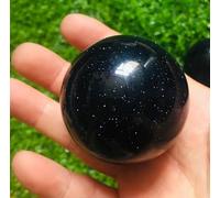 VEKETE Cristal Azul Natural De 5cm Para Coleccionista De Joyas De Decoración Del Hogar,6cm