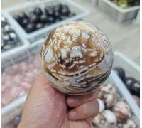 VEKETE Esfera De Cristal De Ágata Natural,Bola De Piedras Preciosas De Cuarzo,Colección De Especímenes De Reiki,Decoración Del Hogar,71-80mm