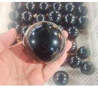 VEKETE Esfera De Obsidiana Dorada Natural Rara,Bola De Cuarzo,Ojos Brillantes,Cristal,Decoración Del Hogar,Coleccionables,60-70mm