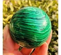 VEKETE Esfera De Piedras Preciosas Naturales,Bolas De Cristal De Piedra De Cuarzo Malaquita,Decoración Del Hogar