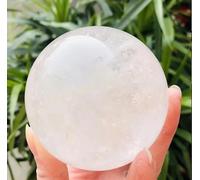 VEKETE Esferas De Cristal De Cuarzo Transparente Natural,Bolas De Cristal Blancas De 5-7cm Para Decoración,Coleccionista De Joyas,5cm