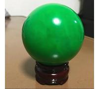 VEKETE Especímenes De Ishihara Luminosos Naturales De Cristal Mineral Bola Luminosa Joyería De Perlas Fluorescentes Regalo Con Base,7cm