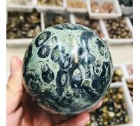 VEKETE Las Bolas De Cristal De Malaquita Natural Se Utilizan En La Decoración Del Hogar Y En El Feng Shui.,7cm