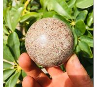 VEKETE Meteorito De Cristal Natural De 4-6cm,Piedra Madre,Bola De Energía De Adivinación,Bola Decorativa Para Fotografía,Coleccionista De Joyas,4-4,5cm