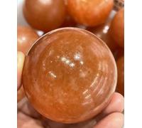 VEKETE Piedra Natural De Islandia Jaspe Cuarzo Bola Tallada A Mano Cristal Reiki Regalos Decorativos,70-80mm