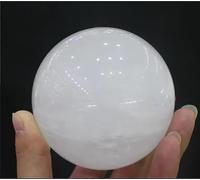 VEKETE Piedra Preciosa De Energía,Roca Natural Clara,Esfera De Cristal De Cuarzo,Meditación,Reiki,Bola Mágica Para Decoración Del Hogar,7cm