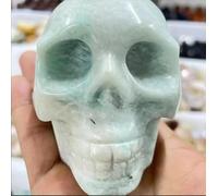 VEKETE Piedra Turquesa Natural,Hueso,Espíritu,Piedra De Meditación,Brujería,Calavera,Piedra Feng Shui,Coleccionista De Joyas De Cristal,800-900g