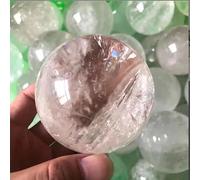 VEKETE Piedras Naturales De Reiki,Esferas De Bolas De Cristal De Cuarzo Transparente Con Piedras Preciosas Naturales Para Decoración Del Hogar,cristal Claro,60-70mm