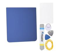 VEKIR Blue Shadow - Carcasa trasera de repuesto para Samsung Galaxy Z Flip7 SM-F766B con adhesivo precortado y kit de herramientas