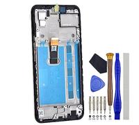 VEKIR Full Display with Screen Frame for Nokia G60 TA-1490 Display Touch Digitizer Assembled Black Screen for TA-1481 TA-1479 TA-1475 Replacement with Free Tool Kit