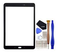 VEKIR Negro SM-T820 Reparación de Cristales de Pantalla reemplazo Compatible con Samsung Galaxy Tab S3 9.7