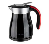 Vektra VEK-1201B Hervidor de Agua, Negro/Rojo