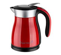 Vektra VEK-1201R Hervidor de Agua, Acero Inoxidable, Rosso