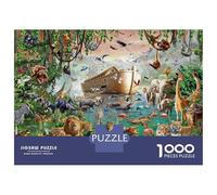 Vela Animal Puzzle 1000 Piezas De Cartón Grueso Arca de Noé Conjunto De Rompecabezas Anti Estrés Adultos para Actividad Fuzzle Después De La Escuela como Regalo Original 70x50cm/1000pcs