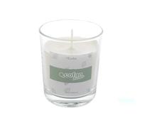 Vela aromática - Cera Vegetal, 125 g, Fragancia a Cedro, Ideal para ambientar, Natural y ecológica, desprende Aroma Suave y Duradero.