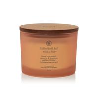 Vela aromática Chesapeake Bay Love + Passion con 3 mechas 312 g